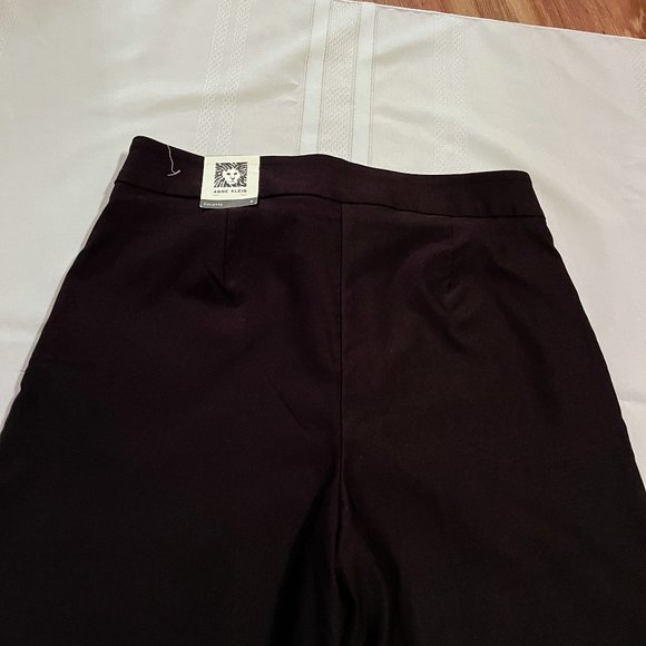 Anne Klein culottes, black, sz 8 - Picture 11 of 13